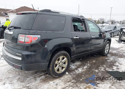 2013 GMC Acadia Sle-2 из США, поврежденный, VIN 1GKKVPKD5DJ245769